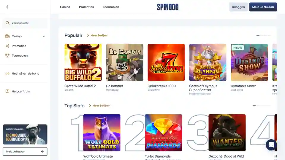 SpinDog Casino